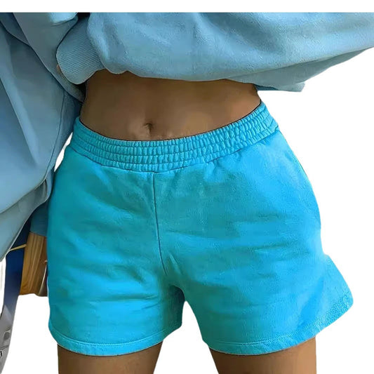 Women Leisure Comfortable Sweat Shorts Ivyshape