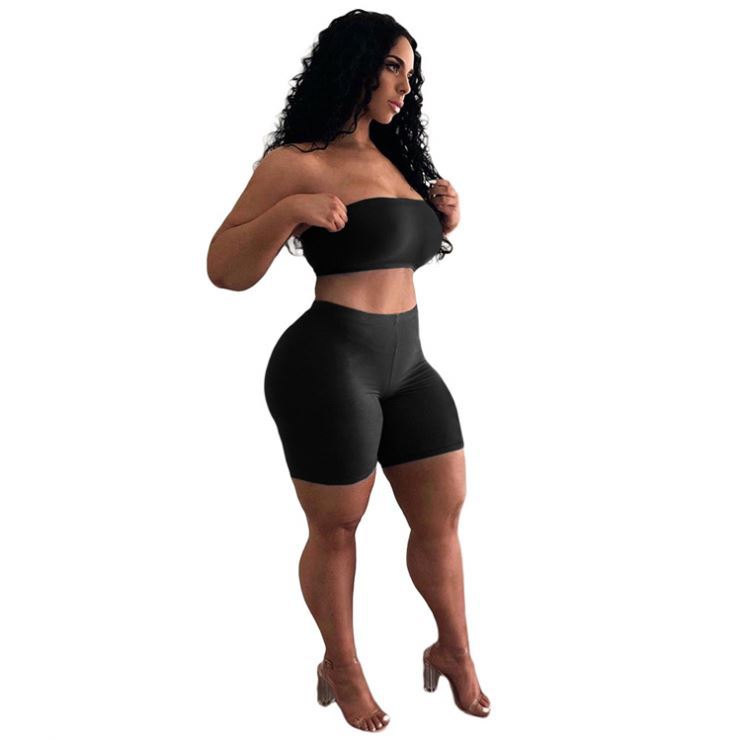 Women's Strapless Loungewear Set Ivyshape