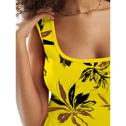 Women's Casual Summer Dress with Elegant Floral Pattern Ivyshape