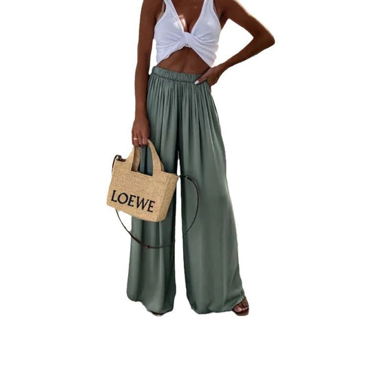 Women's flowing wide pants Ivyshape
