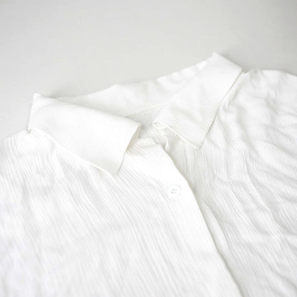 Women's casual oversized blouse made of breathable fabric Ivyshape