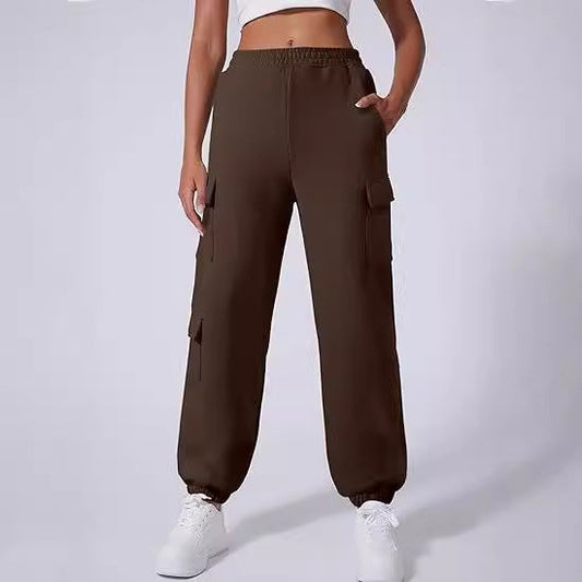 Women Cargo-Style Sweatpants Ivyshape