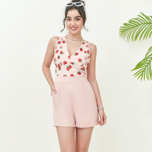 Women Playful Summer Jumpsuit Ivyshape