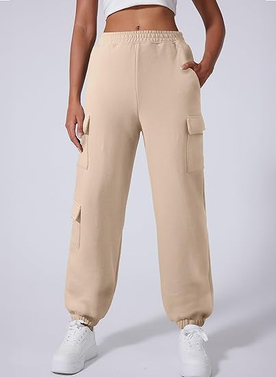 Women Cargo-Style Sweatpants Ivyshape