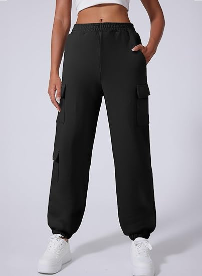 Women Cargo-Style Sweatpants Ivyshape