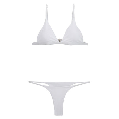 Women's triangle bikini with adjustable straps and elegant design Ivyshape