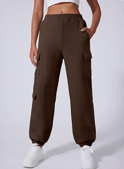 Women Cargo-Style Sweatpants Ivyshape