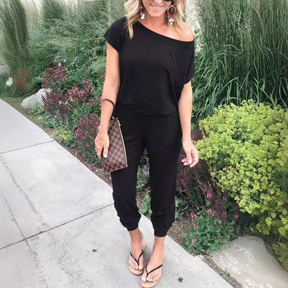 Women's Comfortable Jumpsuit in Casual Style Ivyshape