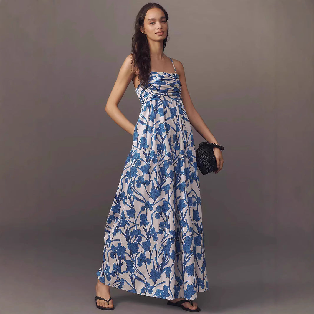 Women Elegant Flower Maxi Jumpsuit Ivyshape