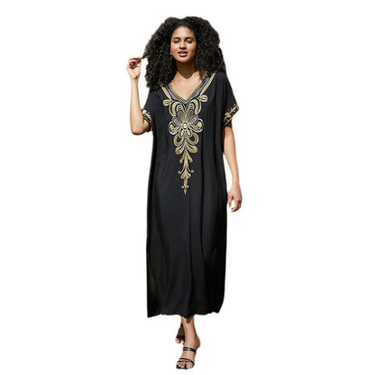 Women's Kaftan with intricate embroidery design Ivyshape