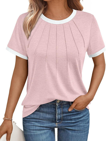 Women's folding casual top Ivyshape