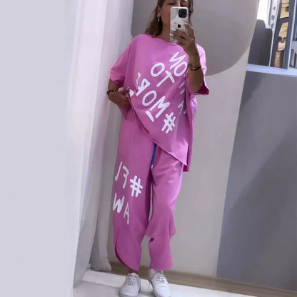 Women’s sporty relaxed loungewear set Ivyshape