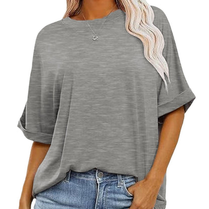 Women Soft Relaxed Fit Batwing Top Ivyshape