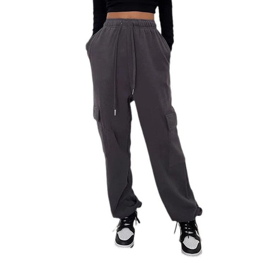 Women's Relaxed Fit Cargo Pants Ivyshape