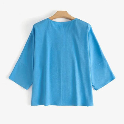 Women’s airy and elegant tunic top with a wide cut Ivyshape