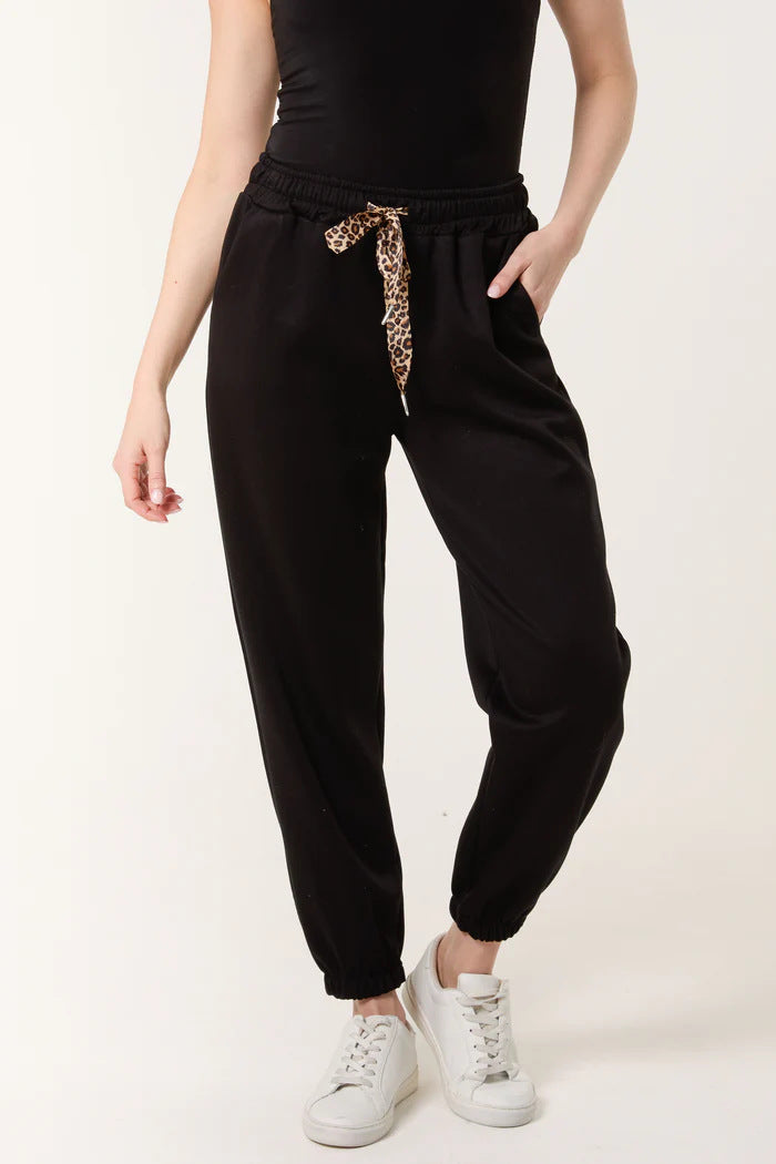 Women's Relaxed Fit Jogging Pants with Drawstring Ivyshape