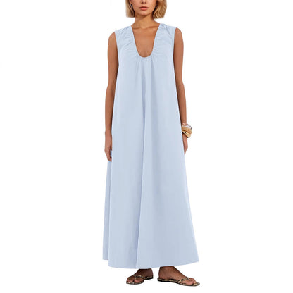Women Elegant Flowing Maxi Dress Ivyshape