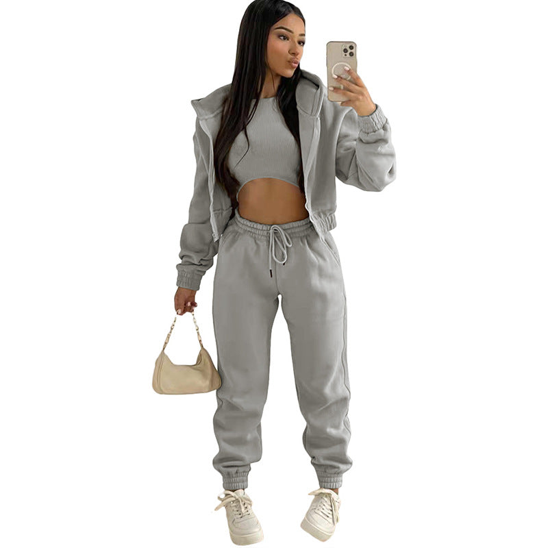 Ladies casual leisure suit set Ivyshape