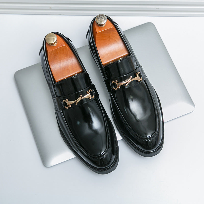 Uvynn | Nuovi mocassini a tacco basso senza lacci con copriscarpe da uomo