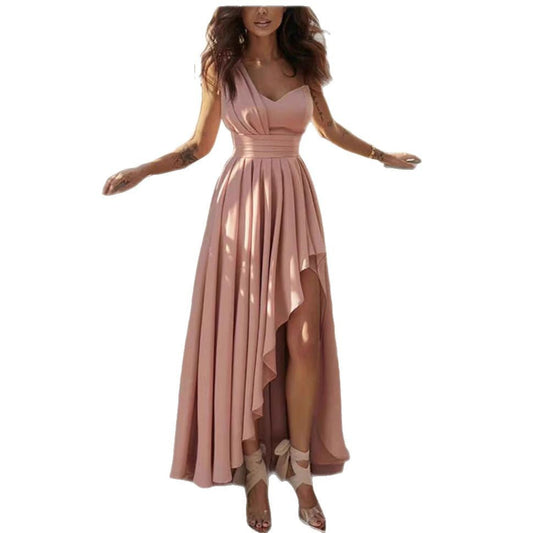 Elegant High-Low Maxi Dress for Women Ivyshape