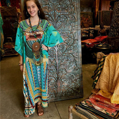 Women Kaftan Dress Ivyshape