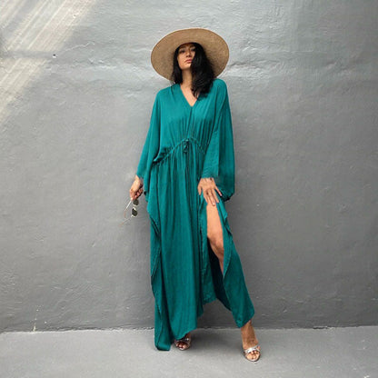 Ladies Maxi Beach Dress Ivyshape
