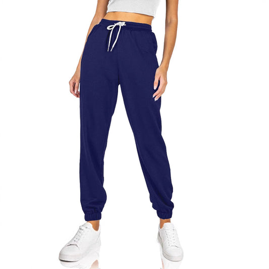 Women's comfortable sweatpants with elastic waistband and pockets Ivyshape