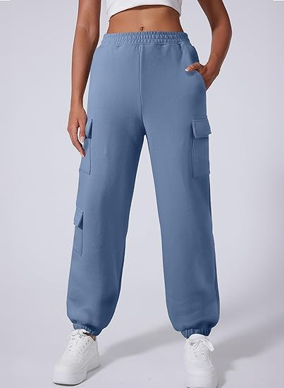 Women Cargo-Style Sweatpants Ivyshape