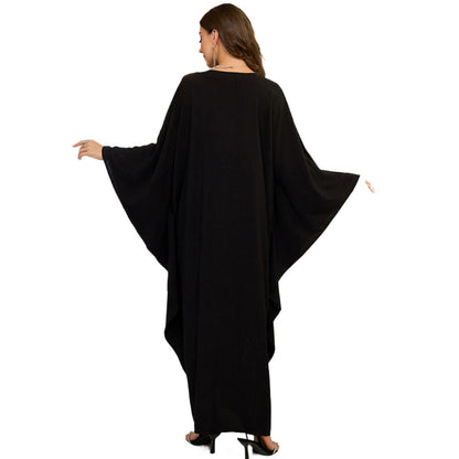 Women Elegant Caftan with Artistic Embroidery Design Ivyshape