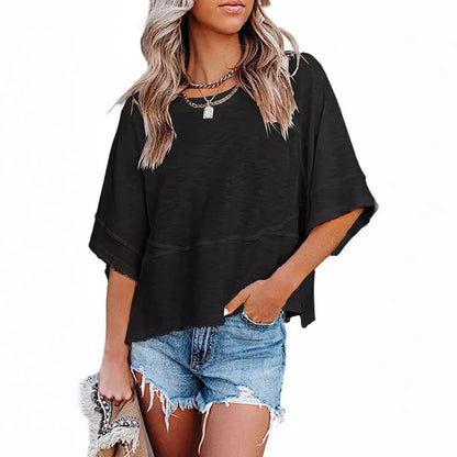 Women's casual oversized T-shirt Ivyshape
