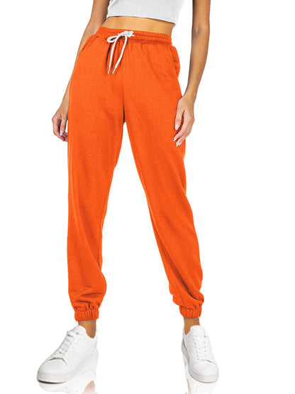 Women's comfortable sweatpants with elastic waistband and pockets Ivyshape