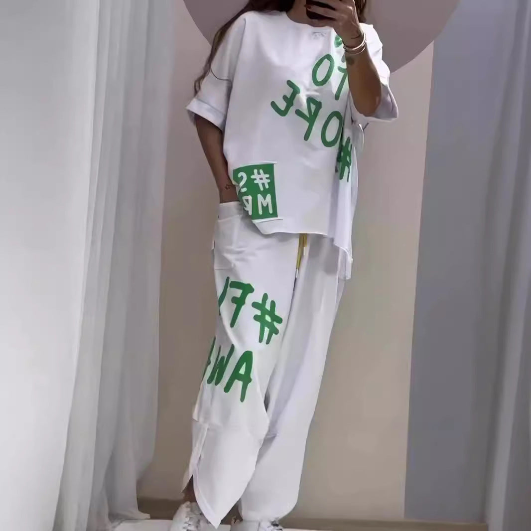 Women’s sporty relaxed loungewear set Ivyshape