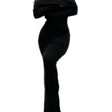 Women's Off-Shoulder Bodycon Maxi Dress Ivyshape