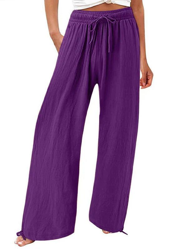 Women Light Loose Lounge Pants Ivyshape