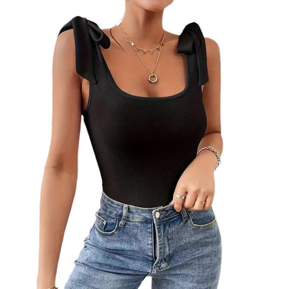 Women's swimsuit with decorative ruffled sleeves and trendy cut Ivyshape