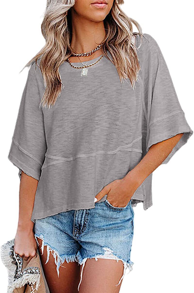 Women's casual oversized T-shirt Ivyshape