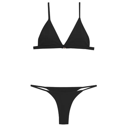 Women's triangle bikini with adjustable straps and elegant design Ivyshape