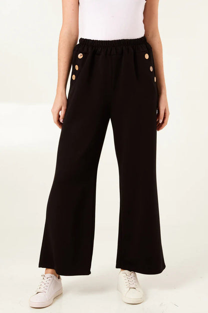 Women high-waisted wide pants Ivyshape