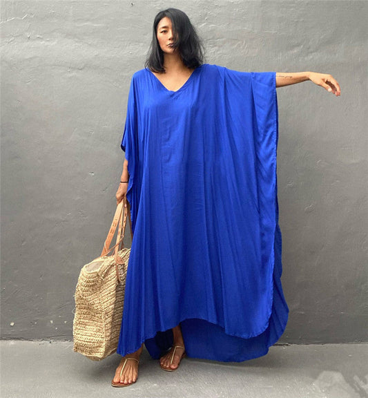 Women’s Maxi Dress with Elegant Cut Ivyshape