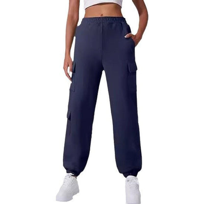 Women Cargo-Style Sweatpants Ivyshape