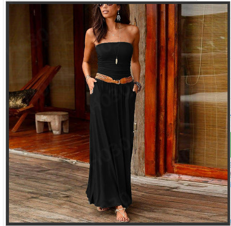 Women Bohemian Maxi Dress Ivyshape