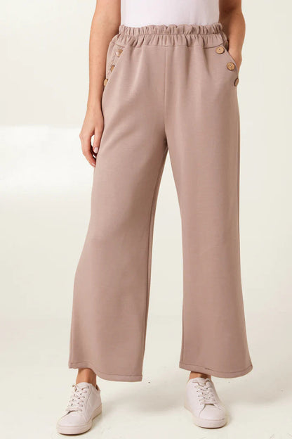 Women high-waisted wide pants Ivyshape