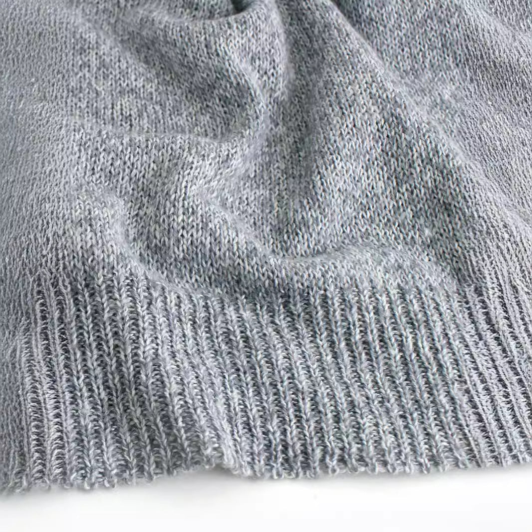 Women's fashionable sweater with off-shoulder design and textured knit Ivyshape