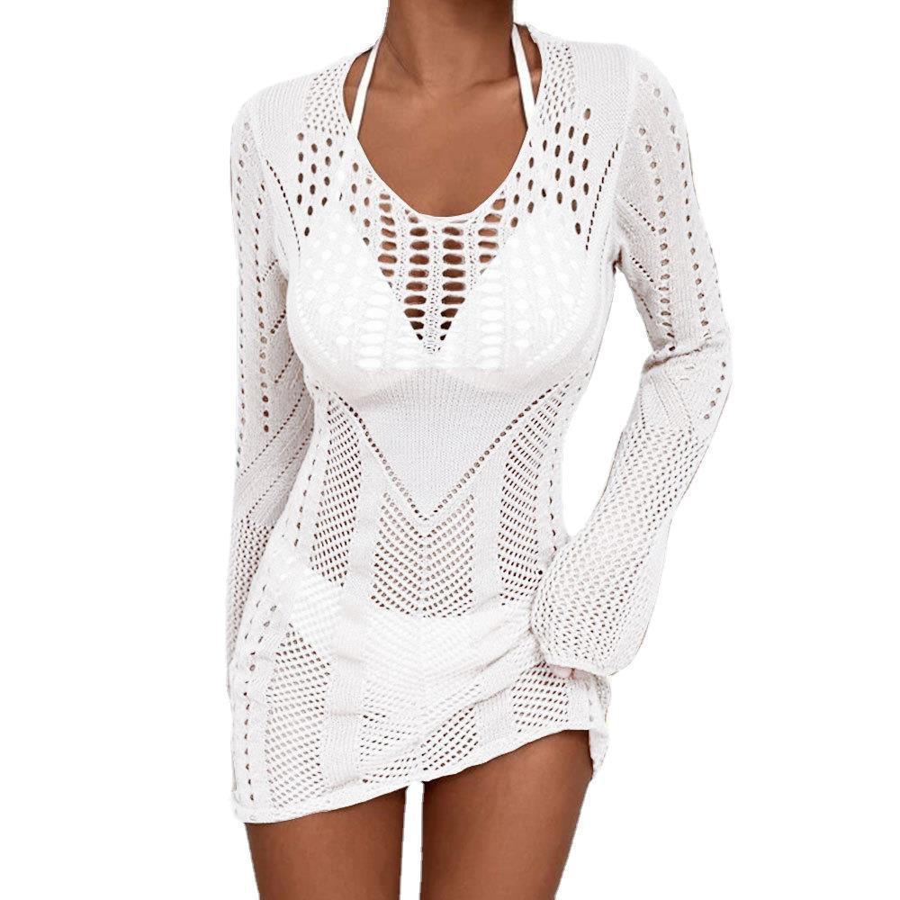 Women's Knit Mesh Dress with Breathable Fit and Fashionable Cut Ivyshape
