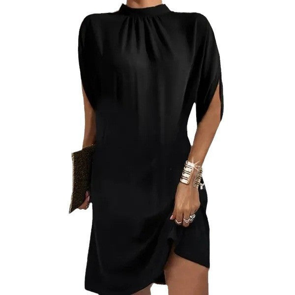Women Abstract Print Kaftan Dress Ivyshape