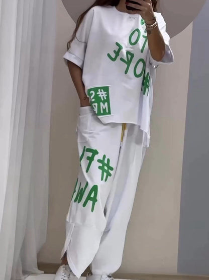 Women’s sporty relaxed loungewear set Ivyshape