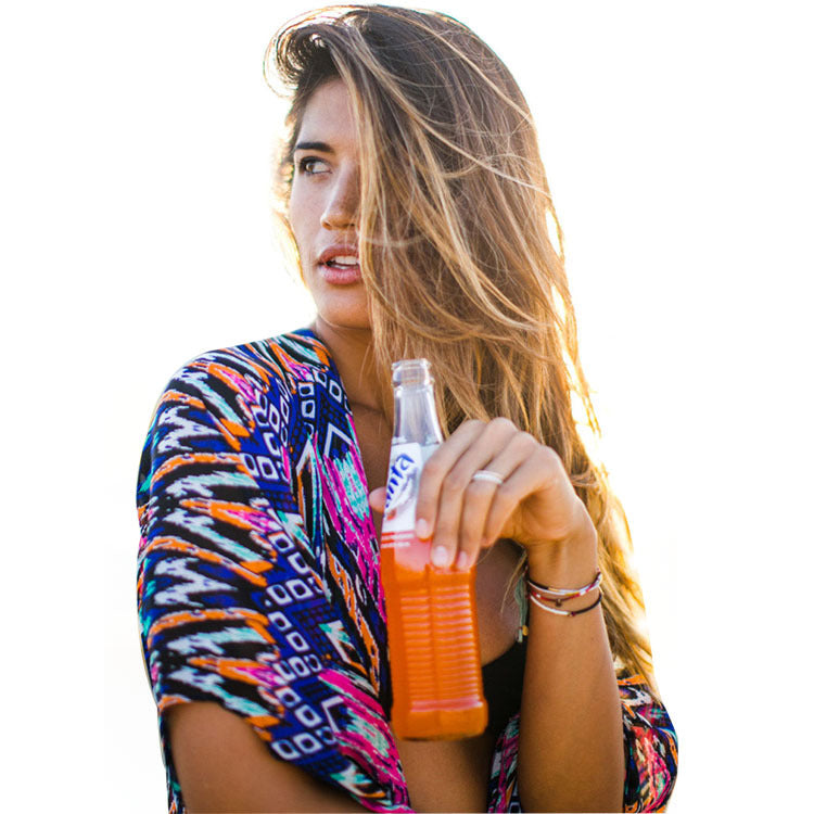 Women's casual beach cover-up with playful button design and loose fit Ivyshape
