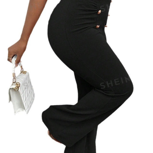 Women high-waisted flared pants Ivyshape