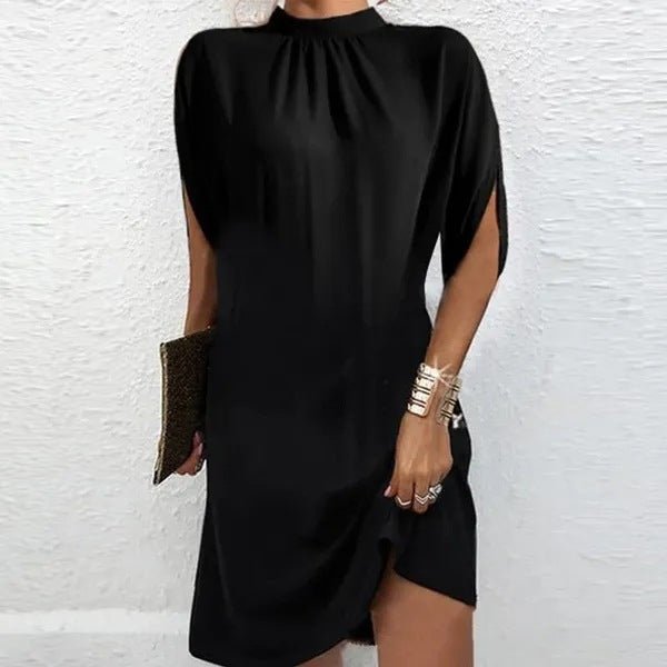 Women Abstract Print Kaftan Dress Ivyshape