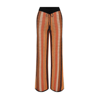 Women Two-Piece Set with Geometric Pattern and Short Sleeve Jacket Ivyshape